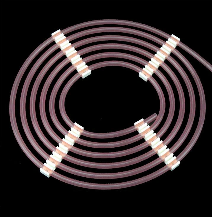 Xhnotion Pneumatic Transparent High Spiral Purity Fluororresin Tubing, PFA Tubing