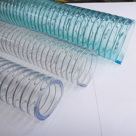 PVC Steel Wire Reinforced Hose Tubing with Fittings Accessories