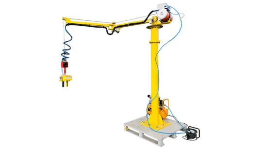 Loading and Unloading Vacuum Tube Crane Lifter Manually Controlled Pneumatic Manipulator