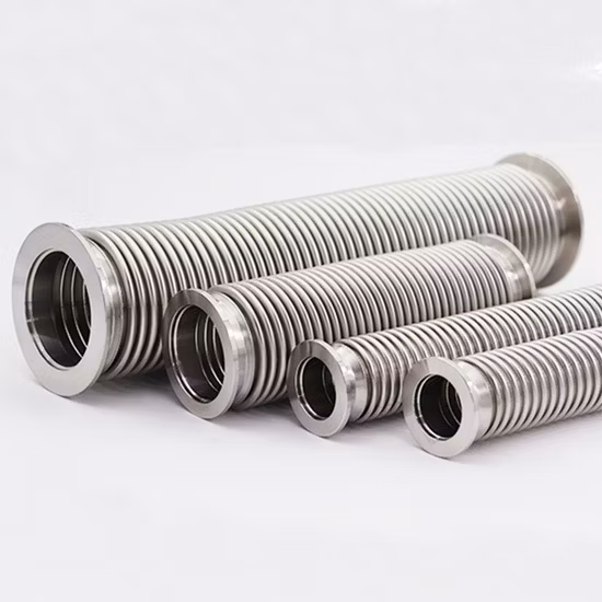 Vacuum Bellow Connection Pipe Fittings Components