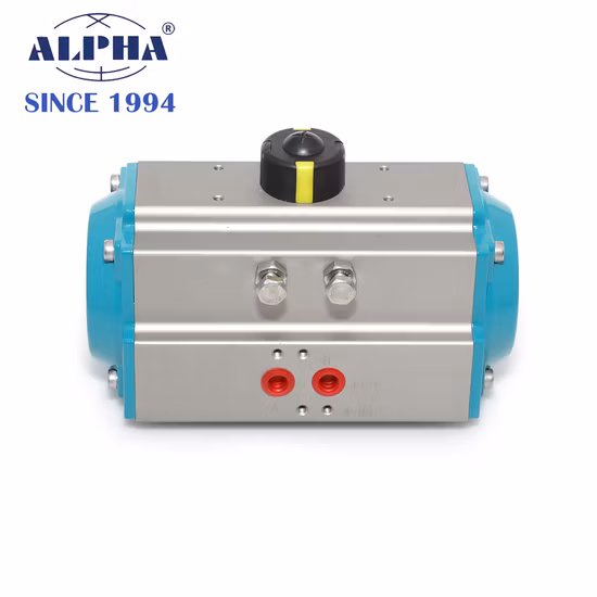 Double Acting Spring Return Pneumatic Actuator for Industrial Valve